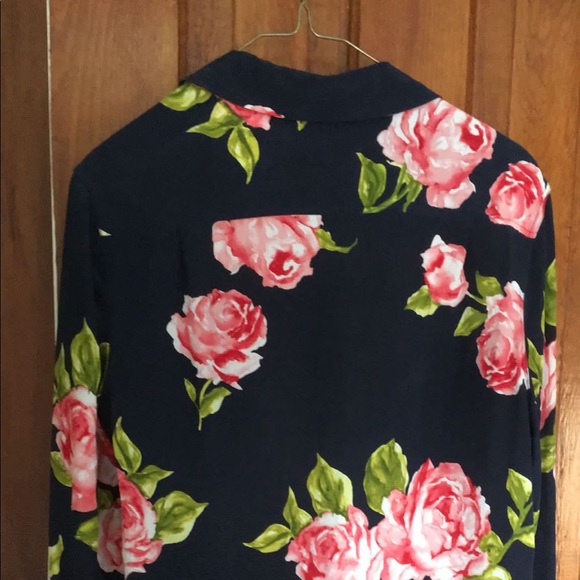 Floral Button Up Shirt - Picture 2 of 3